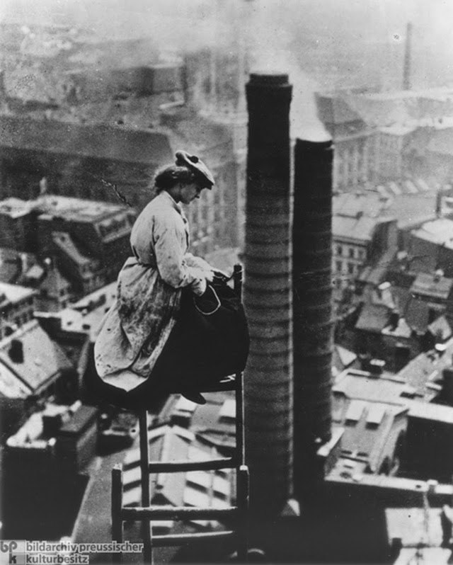 Vintage-Fotografien des Lebens in Deutschland aus den 1910er Jahren.